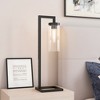 Hudson and Canal 26" Tall Table Lamp with Glass Shade - 3 of 4