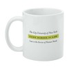 CUNY School of Law Primary Logo Ceramic Coffee Mug Novelty Gift Mugs for Coffee Tea and Hot Drinks 11oz White - 3 of 4