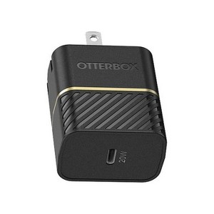 OtterBox USB-C Fast Charge Wall Charger 20W (78-80214) Black Shimmer - 1 of 3