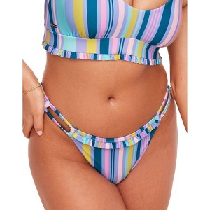 Adore Me Women's Rainey Bikini Swimwear Bottom - 1 of 4