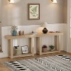 Wooden Console Table, 46-Inch Narrow Console Table for Entryway, Farmhouse Rectangular Accent Table - 3 of 4