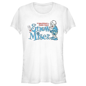 Juniors Womens The Year Without a Santa Claus Snow Miser T-Shirt - 1 of 4