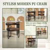 MAYEERTY Modern Loveseat - Chenille 2-Seater Sofa with Metal Legs - Living Room/Office (Beige Chenille) - 4 of 4