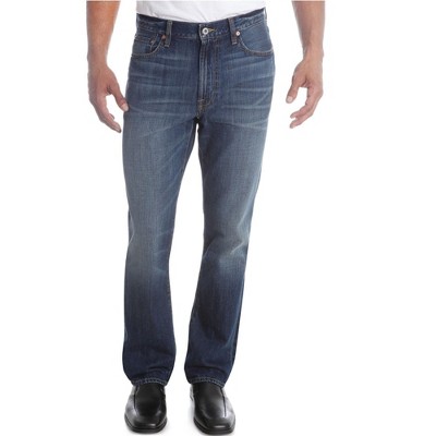 Lucky Brand Mens Relaxed Straight Leg Jeans