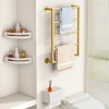 SUGIFT 18"  Towel Rack Wall-Mounted Towel Holder for Bathroom - 2 of 4