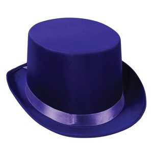 Beistle Satin Sleek Top Hat One Size Purple 60839-PL - 1 of 1