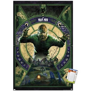 Trends International The Wolf Man - Illustration Unframed Wall Poster Prints - 1 of 4