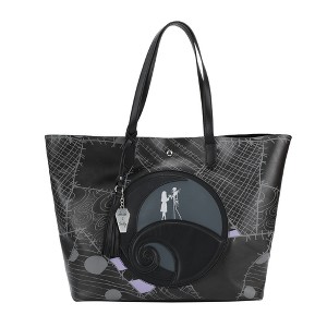 The Nightmare Before Christmas Jack & Sally Tote Bag - 1 of 4