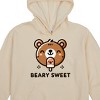 Beary Sweet Youth Girl’s Long Sleeve Cosplay Hoodie With 3D Ears - image 2 of 2