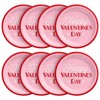 'Happy Valentine's Day' Red/Pink Disposable Dinner Plates 8.5"-20ct - Spritz™ - image 2 of 2