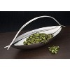 Sol Living Stainless Steel Salad Bowl Serve Pasta, Snacks, Fruit - 2 of 4