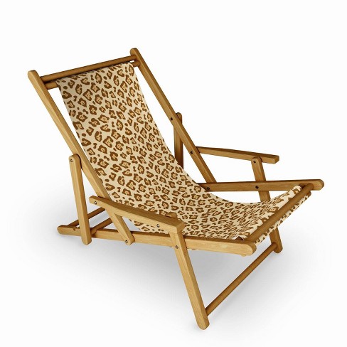 Avenie Jaguar Print Sling Chair - Deny Designs - image 1 of 3