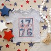 The Juniper Shop 1776 Checkered Coquette Toddler Short Sleeve Tee - 3 of 4