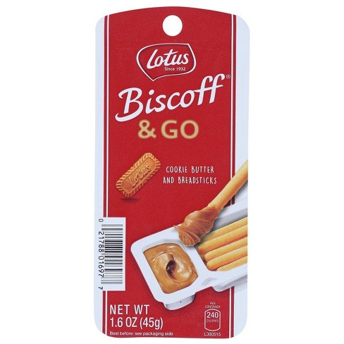 Lotus Biscoff & Go Cookie Butter and Breadsticks - 1.6oz - image 1 of 3
