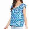 Women's Lexie Ruffle Sleeves Top - entro L - 4 of 4