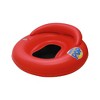 Swim Central 50" Inflatable Red Water Pop Floating Lounger with Black Mesh Seat - 2 of 2