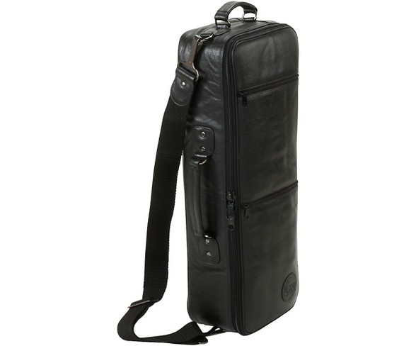 Gard Compact Curved Soprano with Removable Neck Gig Bag Leather