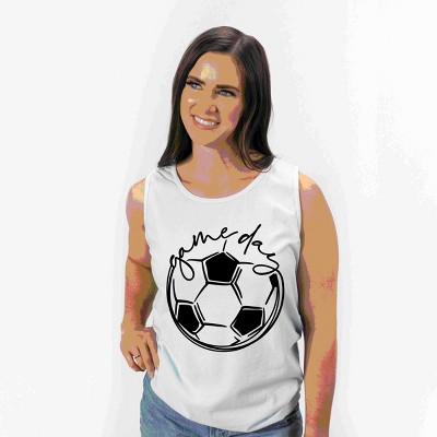 Simply Sage Market Game Day Soccer Garment Dyed Tank