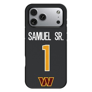 NFL Washington Commanders Players Game Tactic Bump Cell Phone Case for Apple iPhone 17 Series - 1 of 4