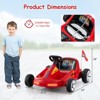 Infans 12V Kids Electric Go Kart 7AH Battery Powered Ride on Race Toy w/ Remote Control - 2 of 4
