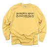 Simply Sage Market S.W.Smiley Pumpkin Spice Everything Garment Dyed Long Sleeve - 2 of 4