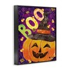 Stupell Industries Boo Jack-o-Lantern Halloween Candy Framed Giclee Art - 2 of 4