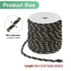 Unique Bargains Soft Polyester Twisted Silk Decorative Craft Cord Trim Cord Rope 22 Yards 1 Pc - 3 of 4