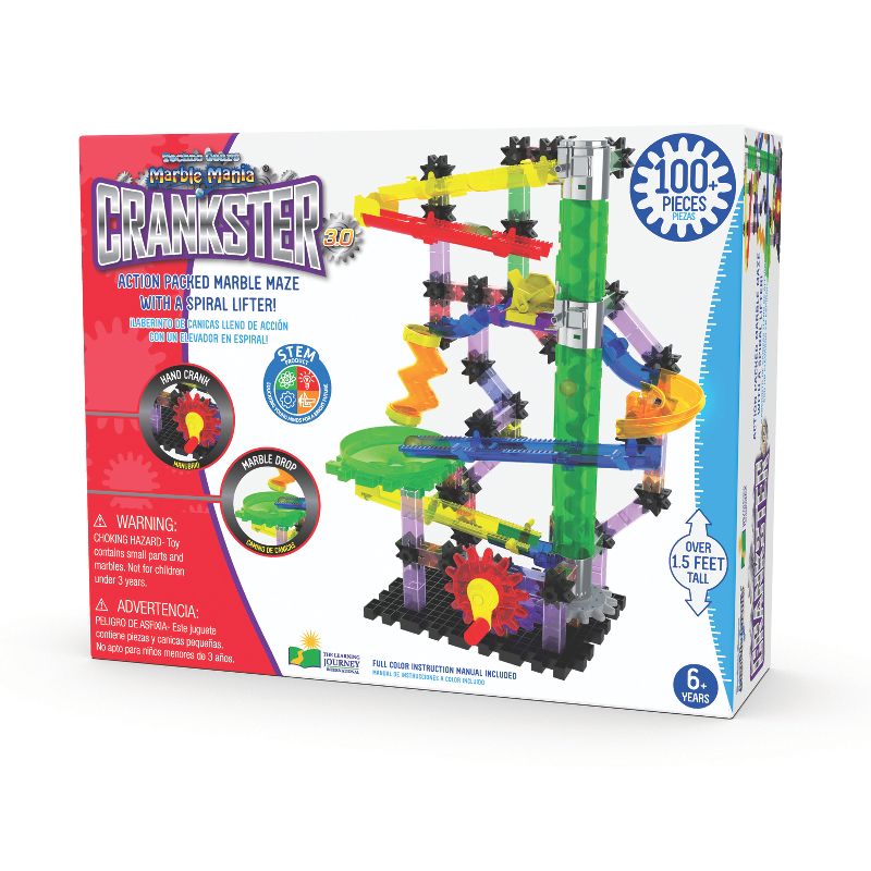 The Learning Journey Techno Gears Marble Mania Crankster 3.0 (100+ pieces), 5 of 6