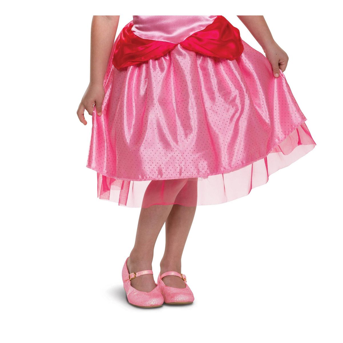 Nintendo Super Mario Princess Peach Toddler Halloween Costume Dress with Headpiece - thumbnail 5