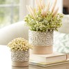 Melrose Ceramic Floral Planter (Set of 2) - 2 of 4