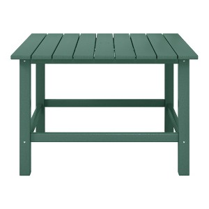 WestinTrends Malibu Kids Outdoor Patio Furniture HDPE 30" Wide Square Dining Table - 1 of 4
