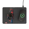 Marvel Spider-Man Badge 15-Watt Wireless Charger and Mouse Pad - 2 of 3