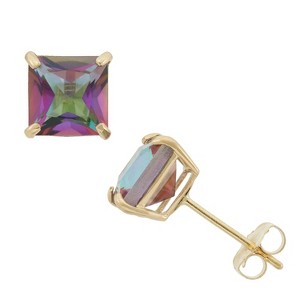 Designs By Gioelli 10K Gold Gemstone Stud Earrings - 1 of 2