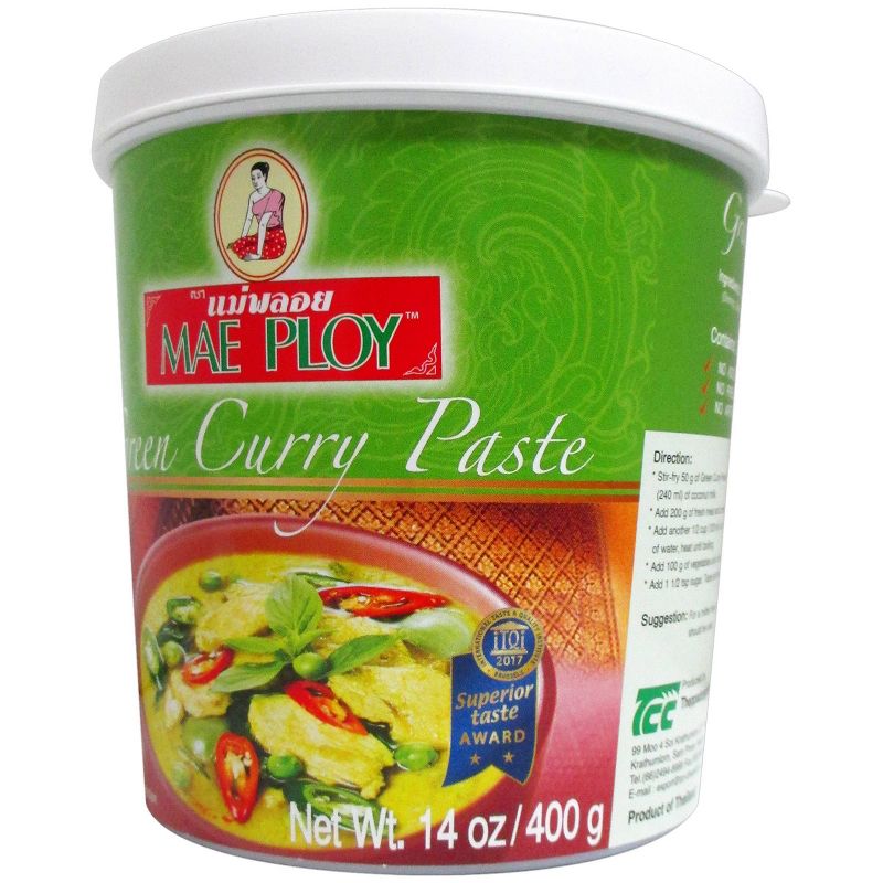Mae Ploy Green Curry Paste - 14oz, 4 of 5