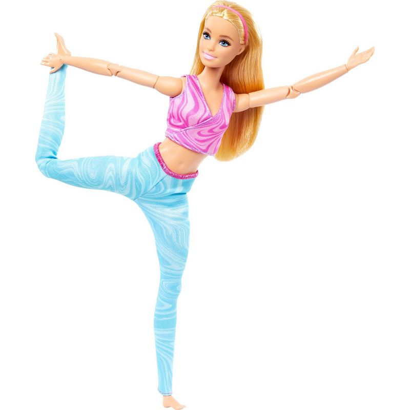 Barbie Made to Move Blonde Fashion Doll Wearing Removable Sports Top &#38; Pants (Target Exclusive), 5 of 8
