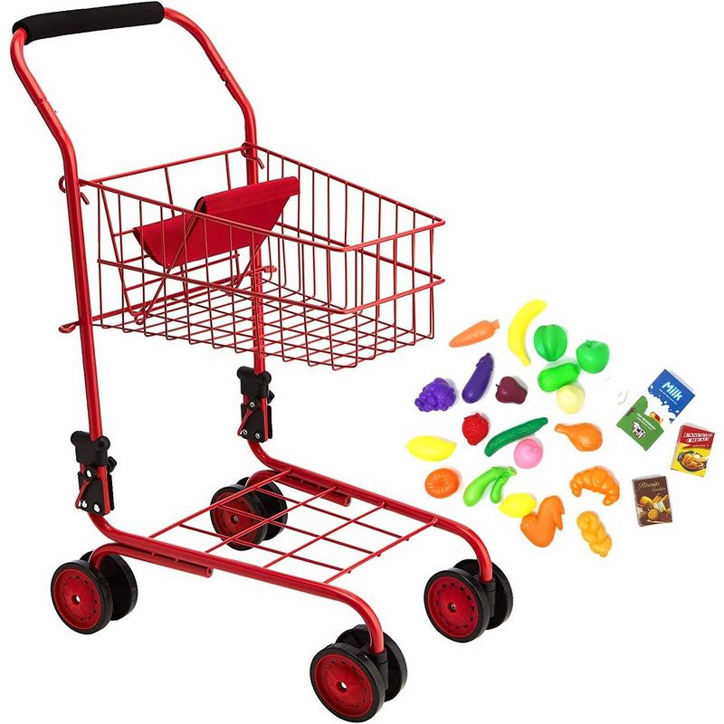 The New York Doll Collection Toy Shopping Cart, 1 of 7