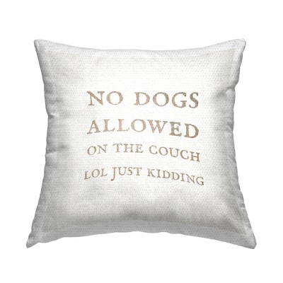 Stupell Industries Dogs Allowed On Couch Funny Pets Minimal Phrase