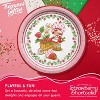 Treasures Gifted Strawberry Shortcake Dinner Plates 9in - Disposable Paper Plates - Strawberry Shortcake Birthday Party Supplies - 4 of 4