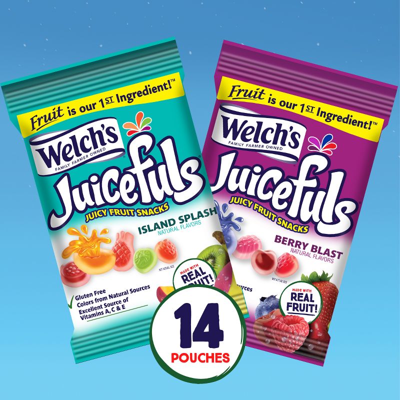 Welch&#39;s Juicefuls Juicy Fruit Snacks Combo Pack - 14oz/14ct, 3 of 9