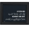 HomeRoots Grateful For Everything Black Framed Print Wall Art - 4 of 4