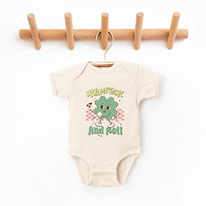 The Juniper Shop Shamrock And Roll Baby Bodysuit - 1 of 3
