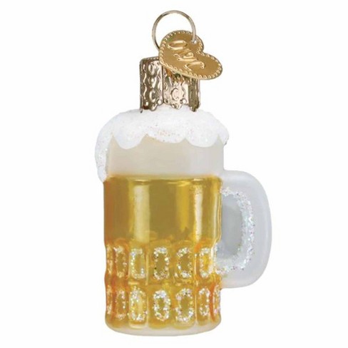 Old World Christmas 2.0 Inch Mini Mug Of Beer Ornament Drink Foam Top Tree Ornaments - image 1 of 3