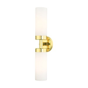 Livex Lighting Aero 2 - Light Vanity in  Polished Brass - 1 of 1