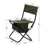 Sevobal Outdoor Portable Chairs 3PCS Folding Table and Chair Set with Storage Bag for Patio Garden Backyard, Multicolored, 27.56"*27.56"*27.56" - 2 of 4