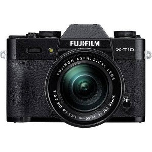 Fujifilm X-T10 Mirrorless Digital Camera with 16-50mm Lens (Black) - 1 of 4