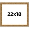 PosterPalooza | Sculpted Black Picture Frame - UV Acrylic, Backing Board, Hanging Hardware Included - 2 of 4