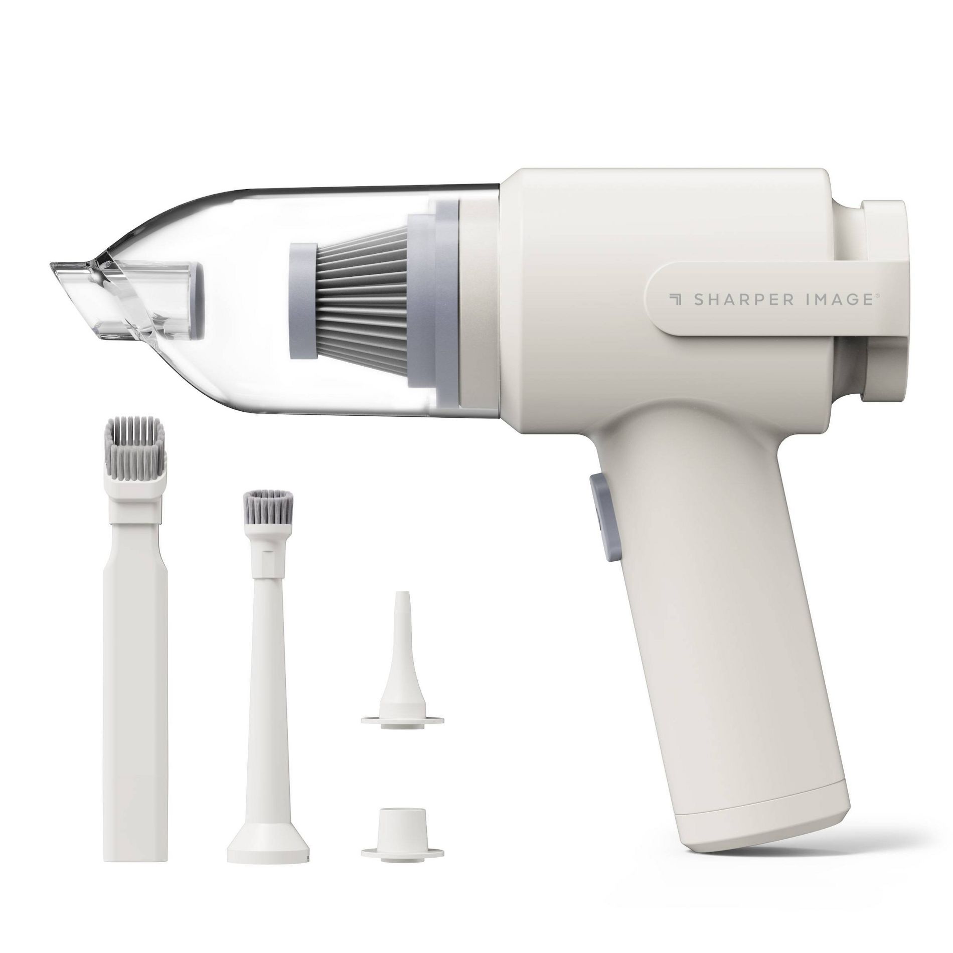 Sharper Image Dual Air Cordless Vacuum and Blower Cream