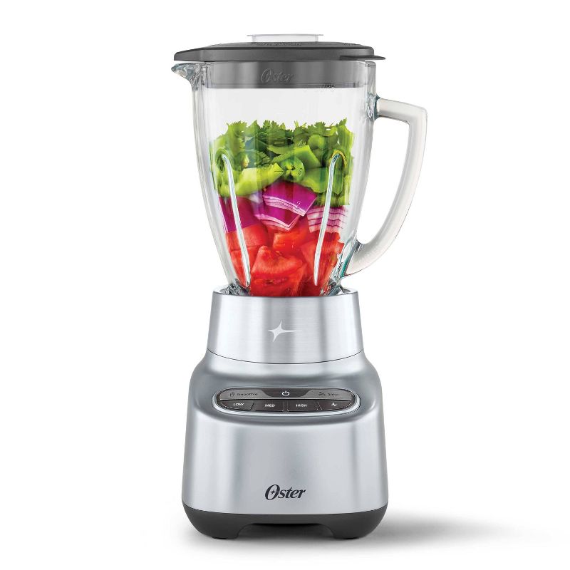 Oster 2-in-1 One Touch Blender - Stainless Steel, 1 of 7