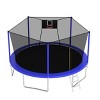 ORRD 14FT Trampoline ,Sports Fitness Trampolines with Enclosure Net, Recreational Trampolines for Outdoor Indoor - 2 of 4