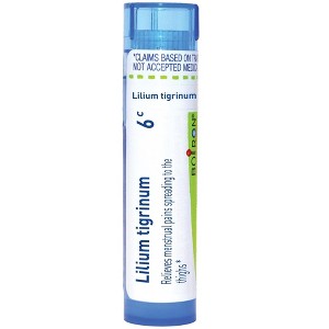 Lilium Tigrinum 6C by Boiron Homeopathic Single Medicine For Pain  -  80 Pellet - 1 of 3